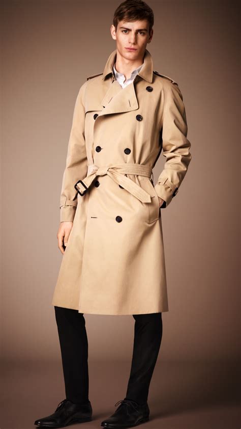 burberry westminster trench coat cachi style men|Trench Coats for Men .